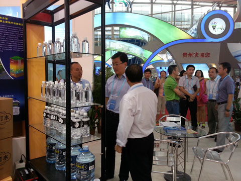 乐山市人民政府副市长徐一心视察中博会